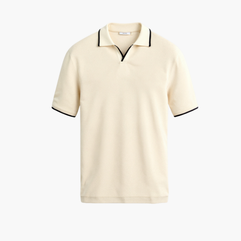 BARI Soft-Blend Tailored Polo